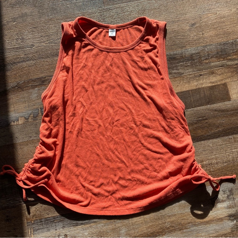 Old Navy Ribbed Side-Tie Tank Top